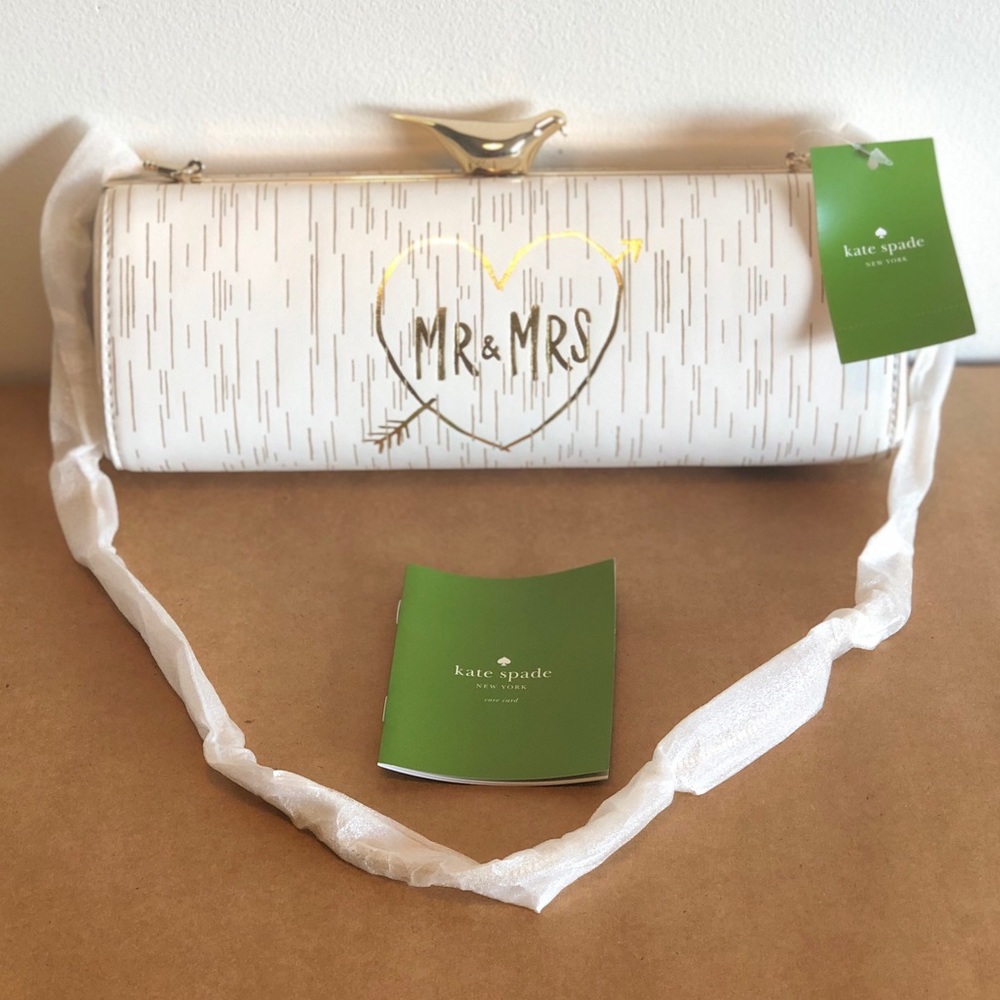 ❤️Kate Spade❤️ Wedding Belles Clutch 👰 - Picture 6 of 9